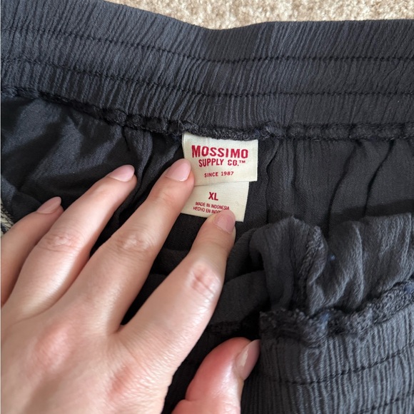 Mossimo Supply Co. Boho Black Embroidered Tassel Shorts Size XL - Picture 3 of 7